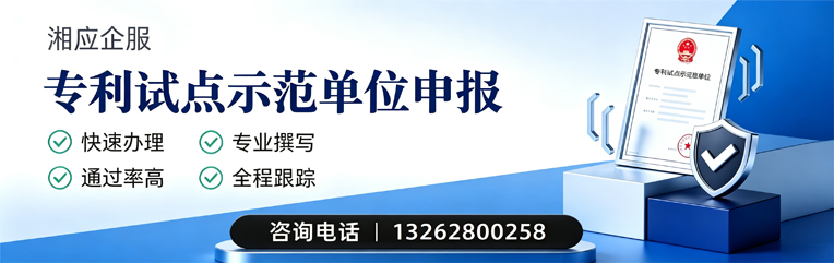 南阳专利试点示范单位申报服务